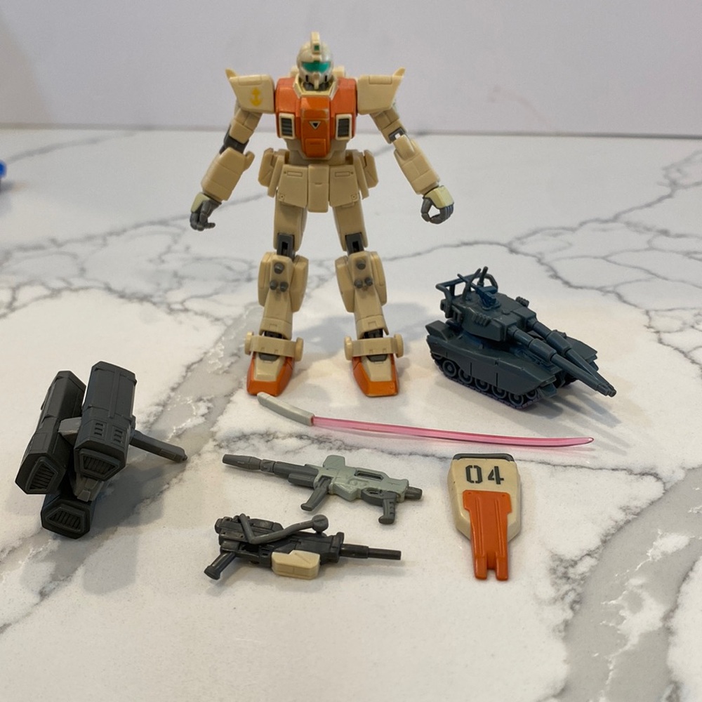 Bandai Mobile Suit 04th Gundam RGM Ground Type GM Action Figure MSIA